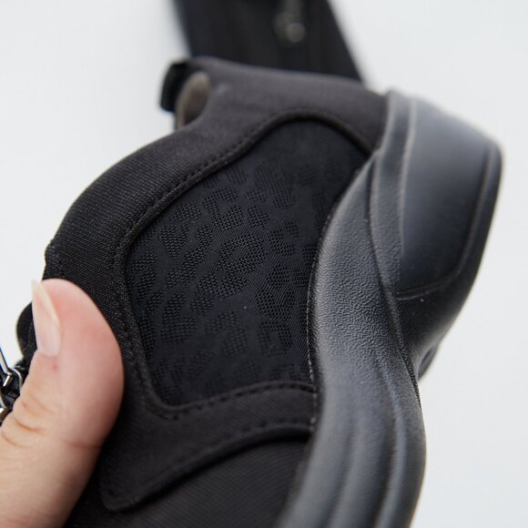 BZees Poetic Black fabric Sneaker Women's Size 7 - Picture 5 of 8